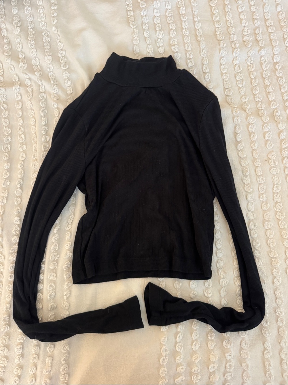 Sunday Best Black Long Sleeve Top